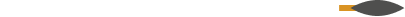Icon of a gray arrow pointing right with an orange notch at the tail, on a thin horizontal orange line.